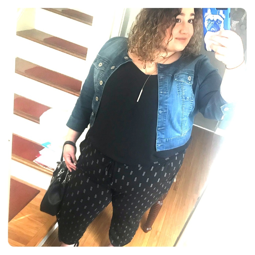Torrid Collarless Trucker Jacket - Medium Wash - 3